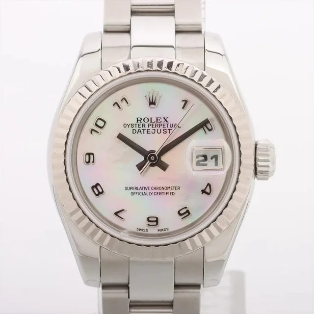 Rolex 26mm Lady Datejust Mother Of Pearl Face Watch from The Purse Affair