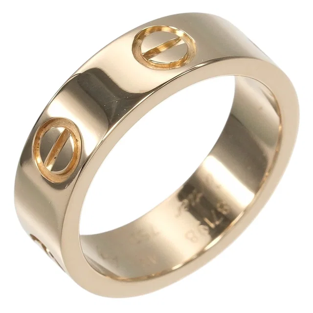 Cartier LOVE Au750 Ring Size 8.5 from LuxUness