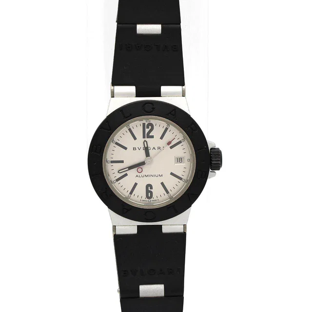 Bvlgari Aluminium Aluminum Quartz in Silver Aluminum from LuxUness
