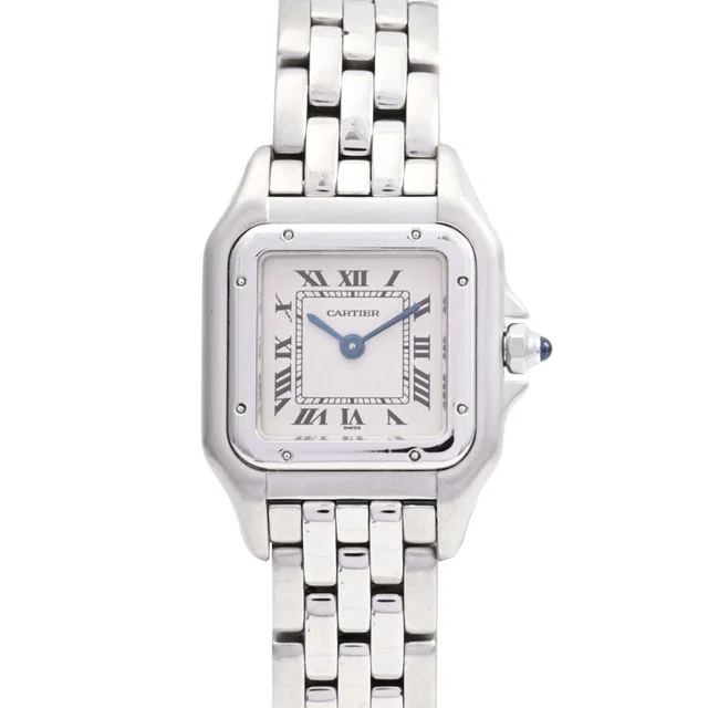 Cartier Panthère SM W25033P5 Quartz Ivory in White from VINTAGE QOO TOKYO