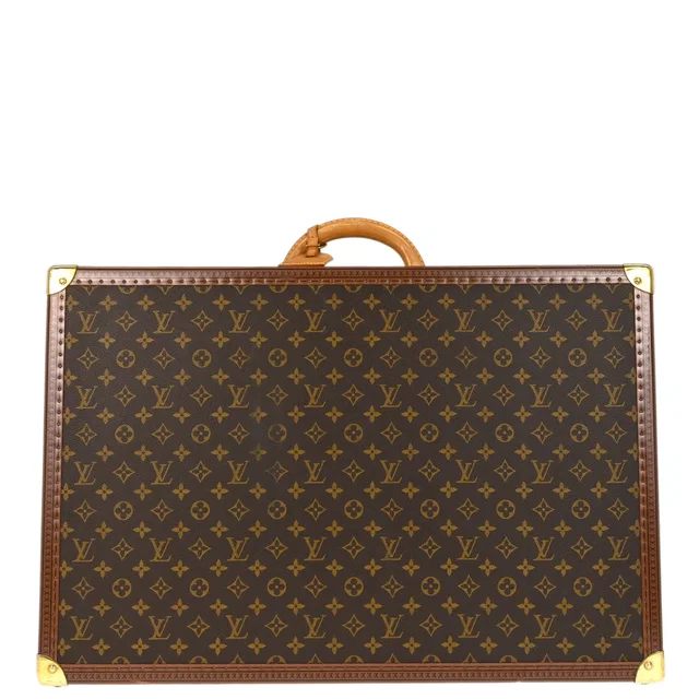 Louis Vuitton Monogram Alzer 65 Trunk Luggage Suitcase M21227 in Coated canvas from AMORE Vintage Tokyo