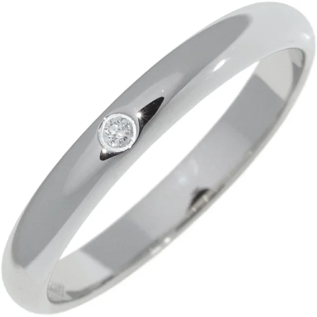 Cartier 1895 Wedding Ring Pt950 Diamond Ring Size 49 from LuxUness