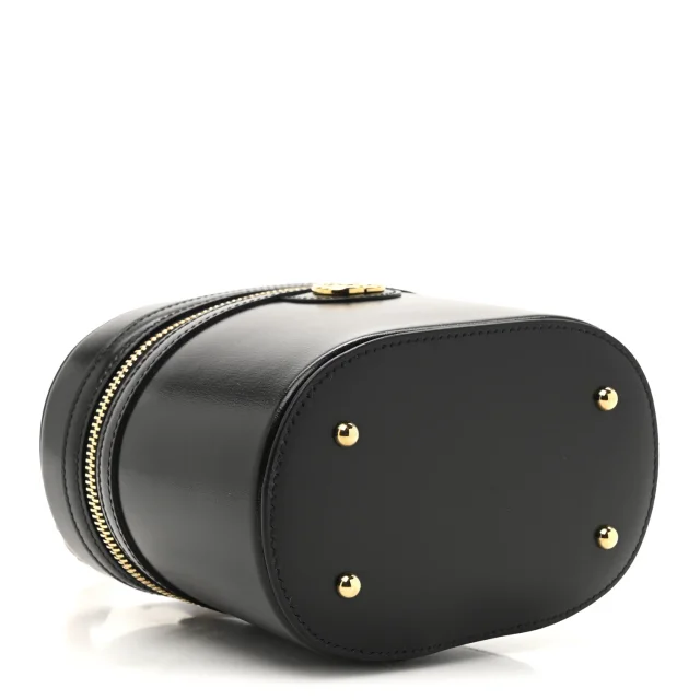Gucci Mini Bamboo Top Handle Shoulder Bag Black in Black Calfskin from FASHIONPHILE, photo 4 of 10