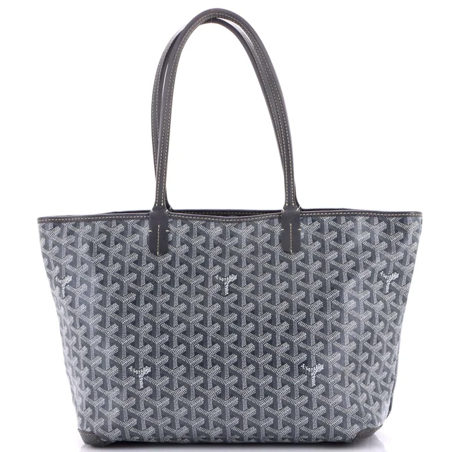 Goyard Artois Tote Coated Canvas PM in gray Coated canvas from Rebag