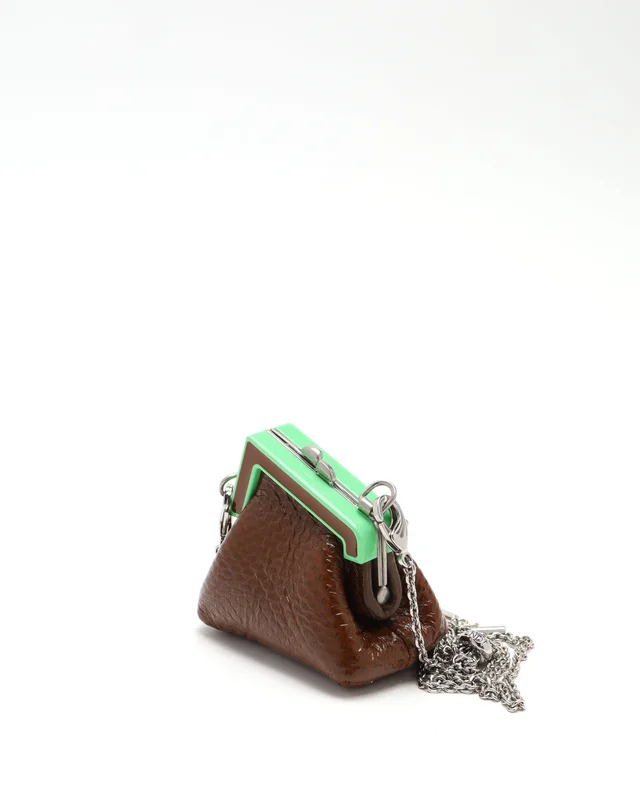 Fendi Pico First Long Bag Charm in Leather from A Retro Tale, photo 2 of 6