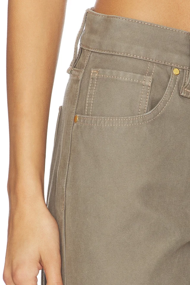 Hudson Jeans Rylee Low Rise Jeans in Washed Olive, photo 6 of 6 from REVOLVE (Canada)