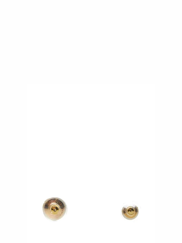 Saint Laurent Cassandre Earrings — White Brass in White from HEWI, photo 3 of 3