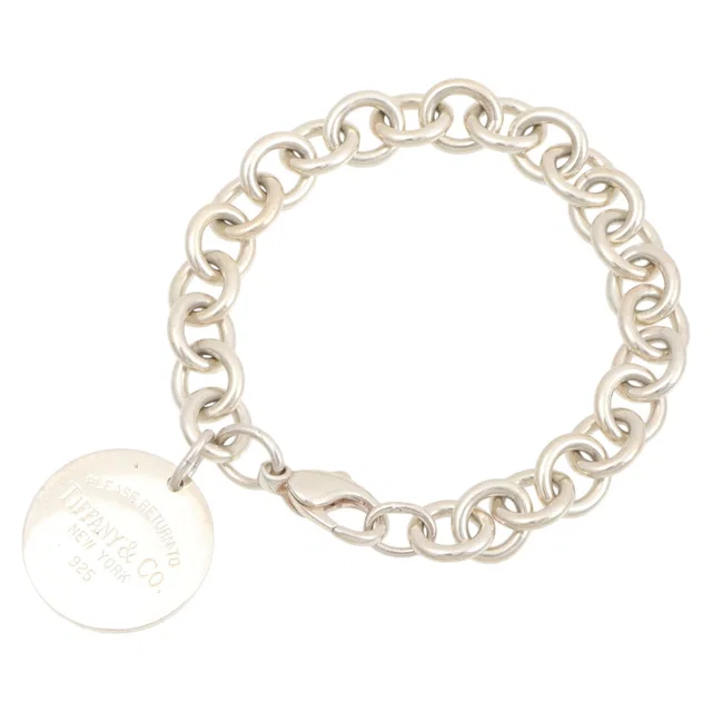 Tiffany & Co. SV925 Return to Round Bracelet Silver in Silver from VINTAGE QOO TOKYO
