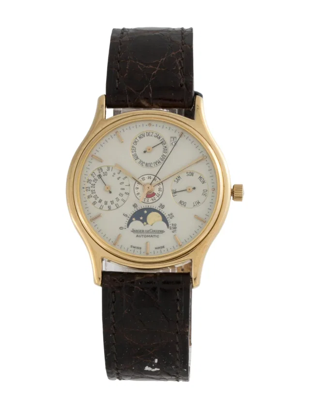 Jaeger-LeCoultre Odysseus Perpetual Calendar Watch in multicolor Leather from The RealReal