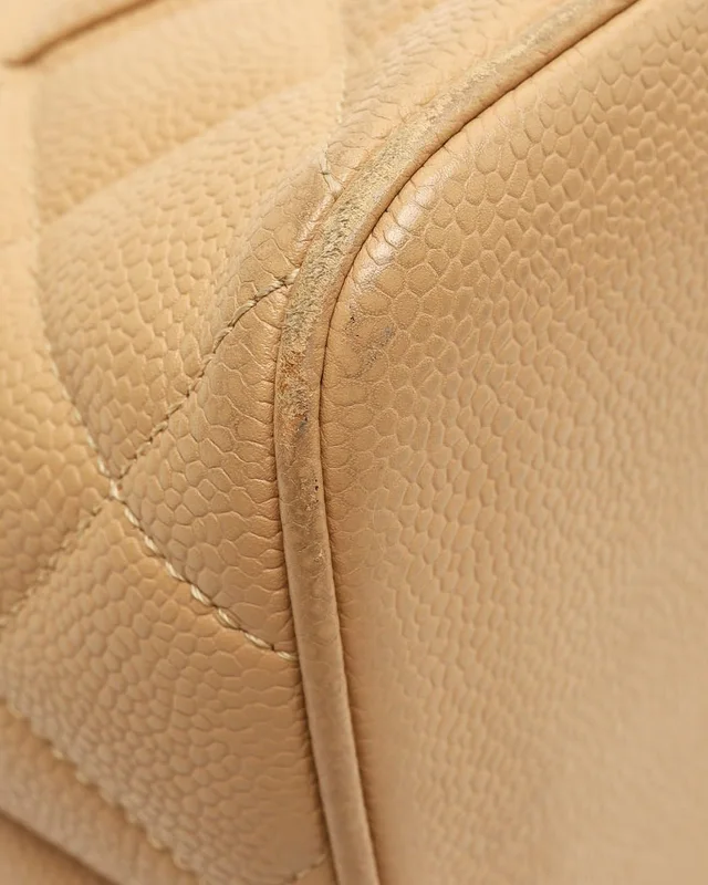 Chanel CC Medallion Caviar Tote Bag in Caviar leather from A Retro Tale, photo 6 of 9
