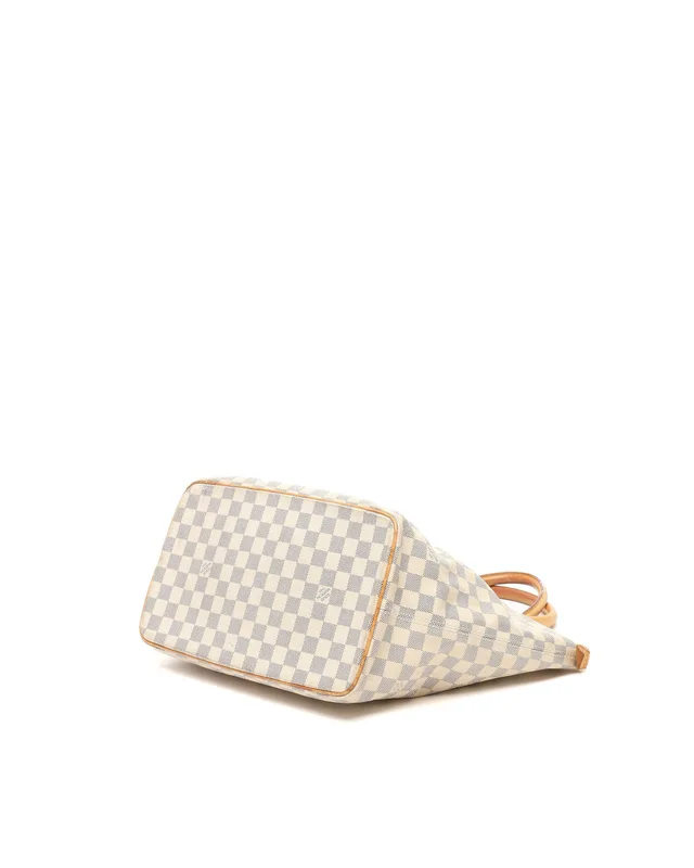 Louis Vuitton Azur Damier Saleya MM Bag in Canvas from A Retro Tale, photo 4 of 12
