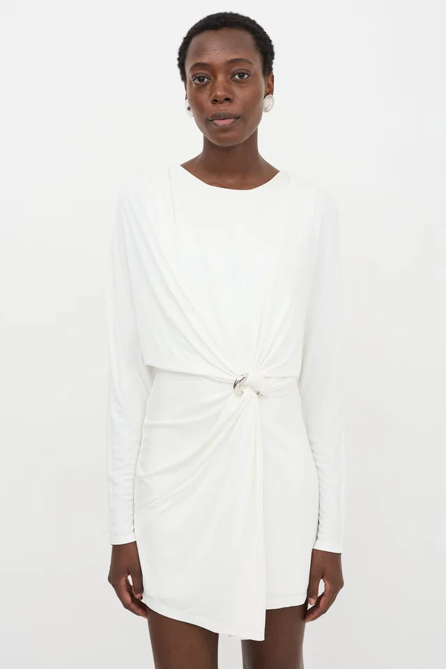 SIMKHAI Draped Mini Dress from VSP Consignment