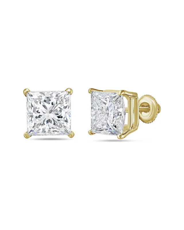 Diana M Lab Grown Diamonds Diana M. 14K 5.00 ct. tw. Lab-Grown Diamond Earrings, image 1 of 1 from Gilt