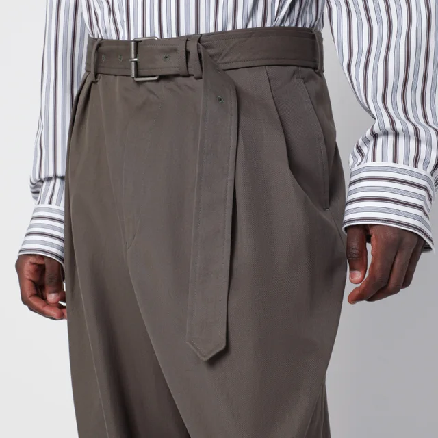 Dries Van Noten Wide-leg casual trousers, photo 3 of 3 from SENSER