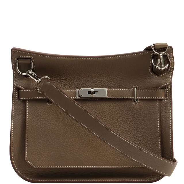 Hermès 2013 Gypsiere 28 Etoupe in Taupe from VINTAGE QOO TOKYO