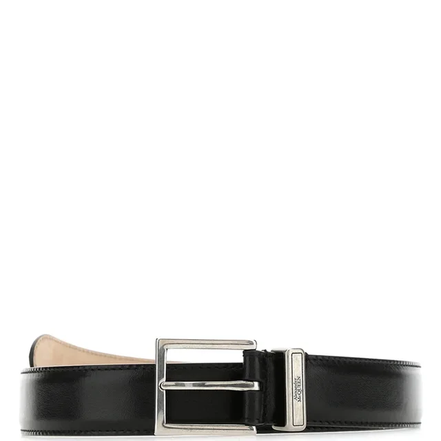 Alexander McQueen Identity Belt Smooth, Black from Cultstatus, photo 1 of 1