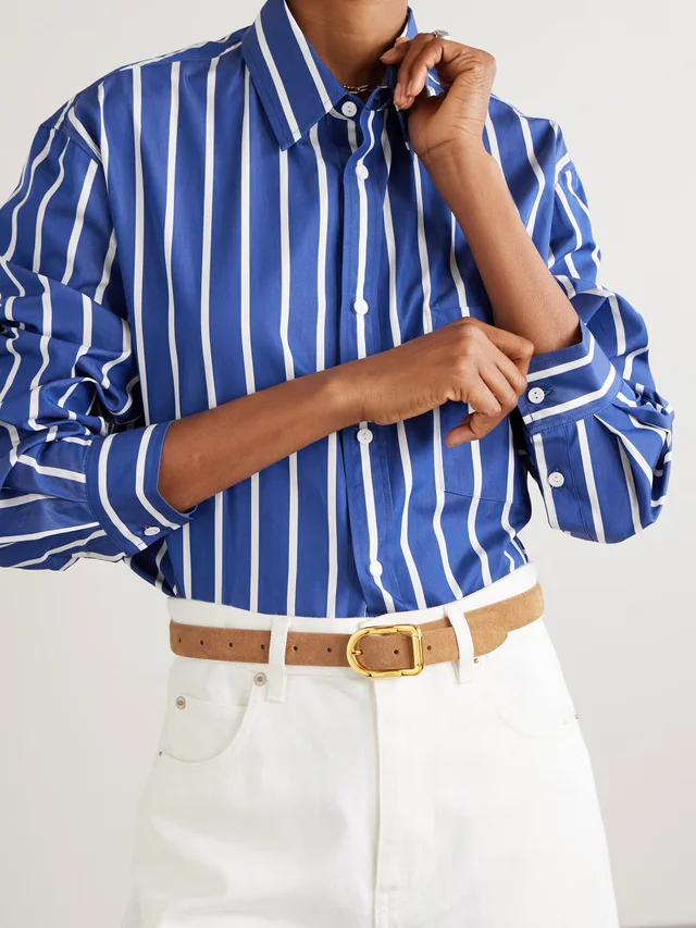 DÉHANCHE Mija suede belt in Beige, photo 2 of 2 from NET-A-PORTER (Canada)