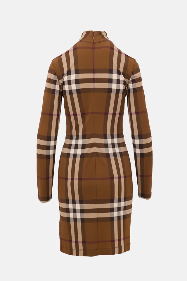 Burberry Jersey Check Gemma Dress from VSP Consignment, photo 2 of 2