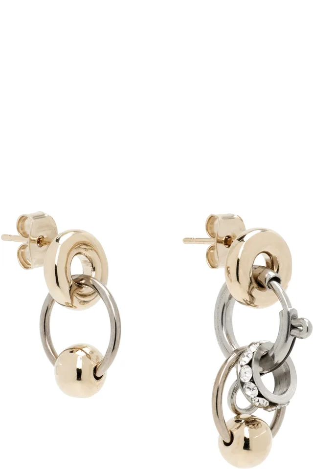 Justine Clenquet Kris Earrings, photo 2 of 3 from SSENSE