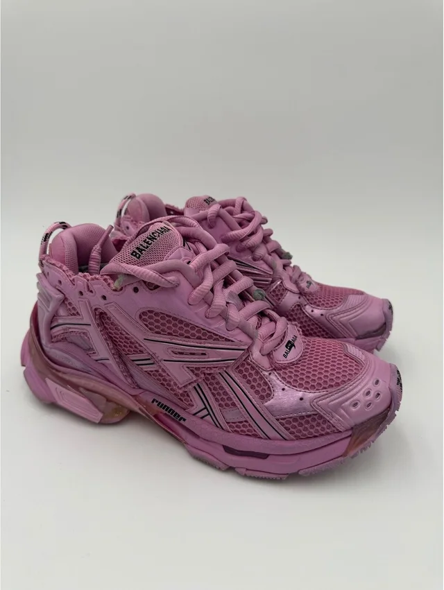 Balenciaga Runner Pink Sneakers Womens Size 9/39 in pink from Poshmark