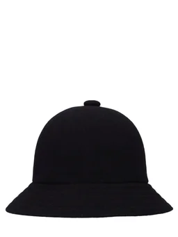 Kangol Bucket hat with logo detail in 67% Wool, 33% Modacrylic, photo 6 of 6 from LUISAVIAROMA