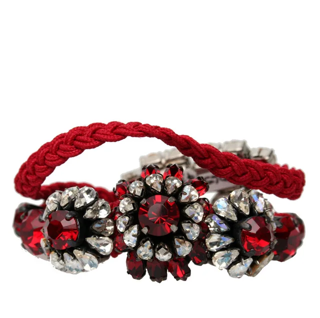 Shourouk Baraka Rococo Bracelet, Red from Cultstatus, photo 1 of 1