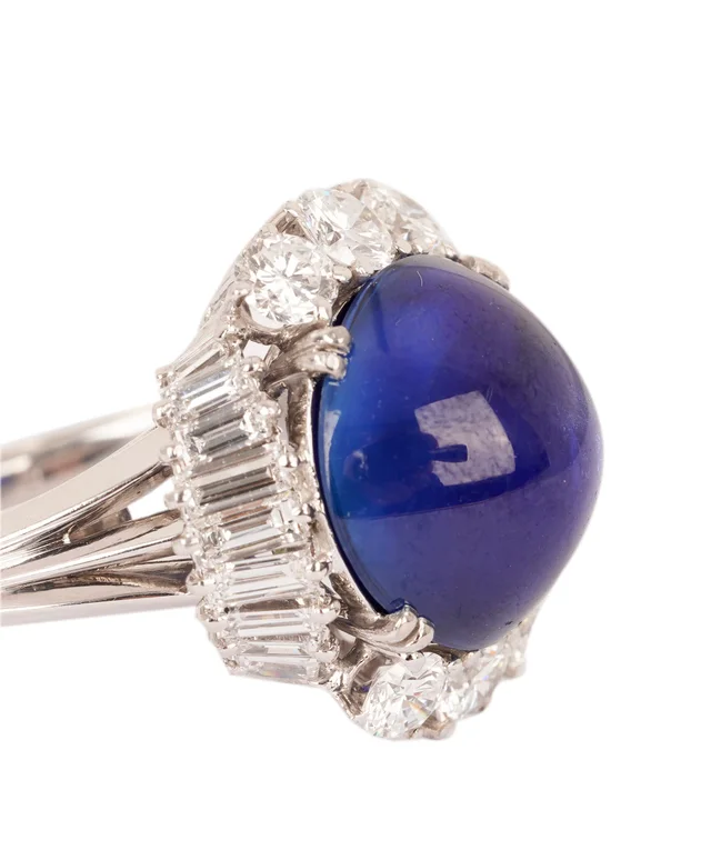 Boucheron A Fine Burma Sapphire and Diamond Ring from Luxury Promise, photo 2 of 2