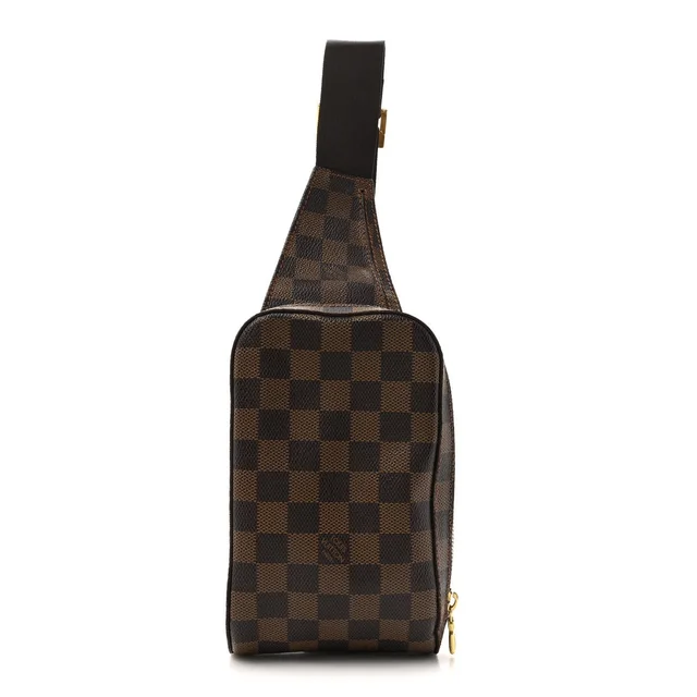 Louis Vuitton Geronimos Damier Ebene Coated Canvas Bag - Brown in Brown Coated canvas from H&T