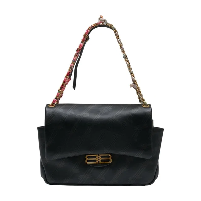 Balenciaga Shoulder Bag — Black Calfskin in Black Calfskin from HEWI