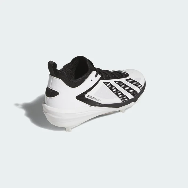 Adidas Adizero Impact 3.0 BSB Cleats in White, photo 6 of 9 from adidas (US)