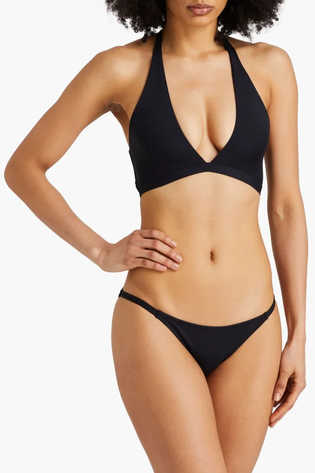 Melissa Odabash Mykonos Bikini Briefs in Black, photo 2 of 4 from THE OUTNET