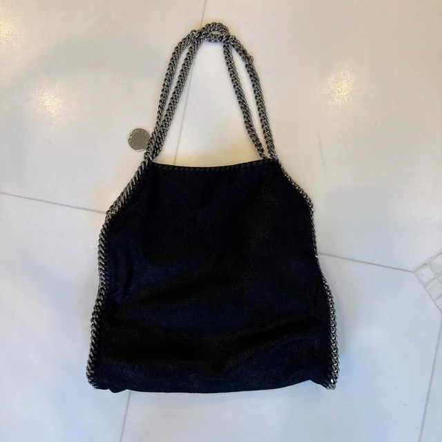 Stella McCartney Women's Tote bags - Black in black from Depop, photo 2 of 5