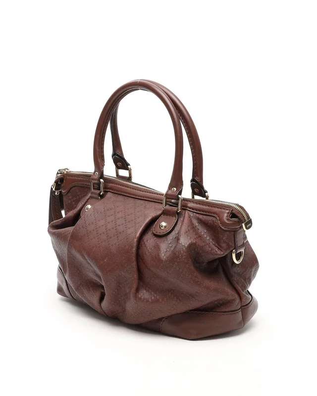 Gucci Small Sukey Diamante Shoulder Bag in Canvas from A Retro Tale, photo 3 of 12