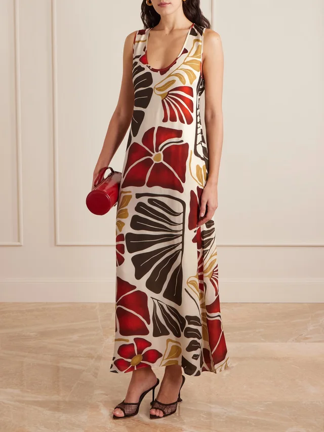 SIR Julietta printed twill maxi dress, photo 2 of 2 from NET-A-PORTER (Canada)