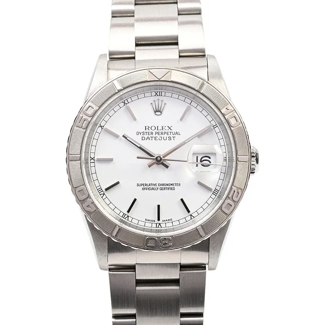 Rolex Datejust Thunderbird 36mm 16264 Automatic White, Circa 2002 in White from VINTAGE QOO TOKYO
