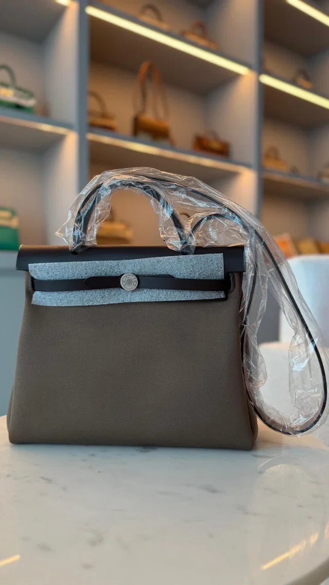 Hermès Retourne Herbag in Swift leather from Luxury Promise