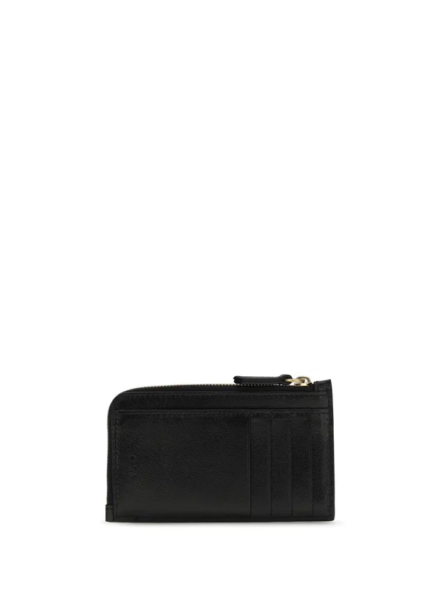 Chloé Paddington Coin Purse — Black Calf Leather (bos Taurus) Wallets & Purses in Black Calfskin from HEWI
