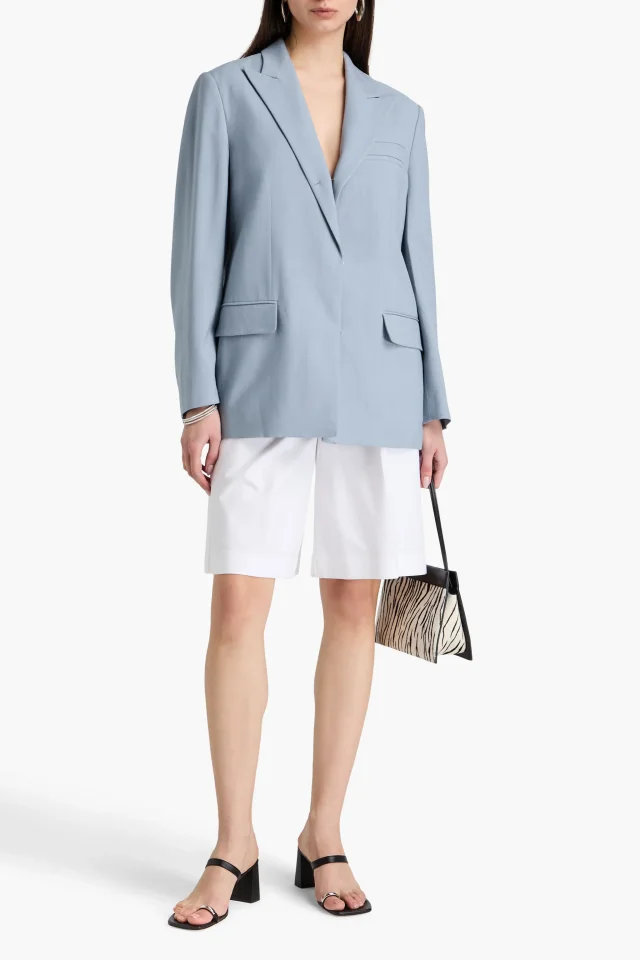 Proenza Schouler Twill Tailored Blazer, photo 2 of 4 from THE OUTNET