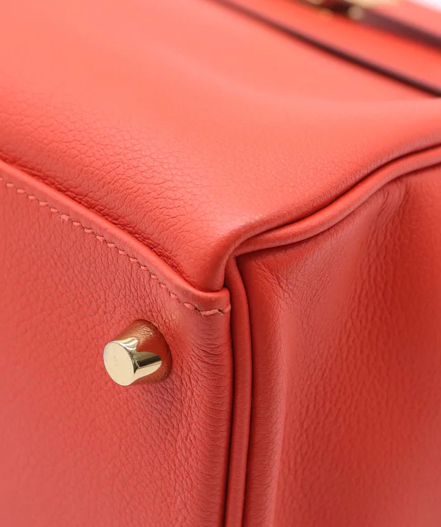 Hermès Kelly 32 Capucine GHW in Leather from Luxury Promise, photo 8 of 14