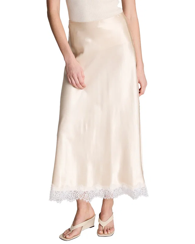 Kenneth Cole Pull-On Side Slit Midi Skirt, image 1 of 1 from Gilt
