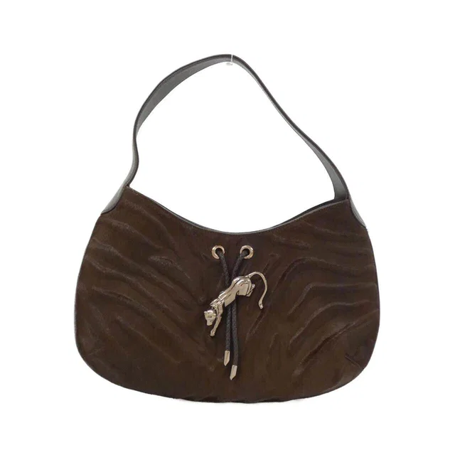Cartier Leather Shoulder Bag in Leather from LuxUness