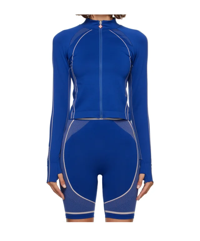 Casablanca Seamless zip‑front cropped active top from SENSER, photo 1 of 1