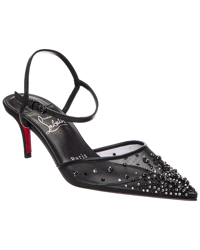Christian Louboutin Logo Leather Pump, image 1 of 1 from Gilt