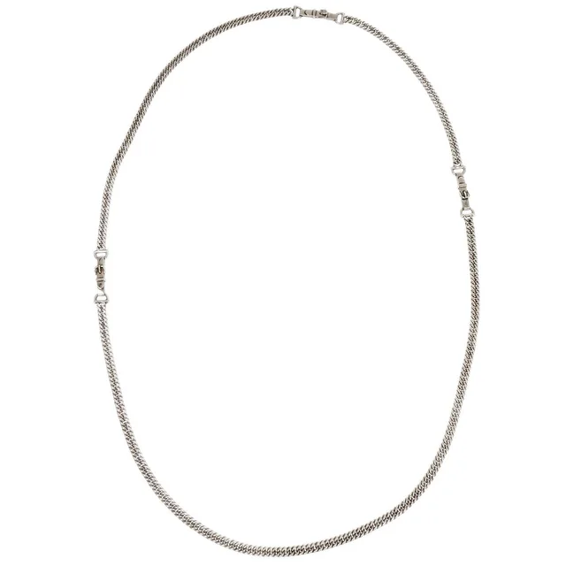 Hermès Necklace Chain Silver Ag925 in Silver from AMORE Vintage Tokyo