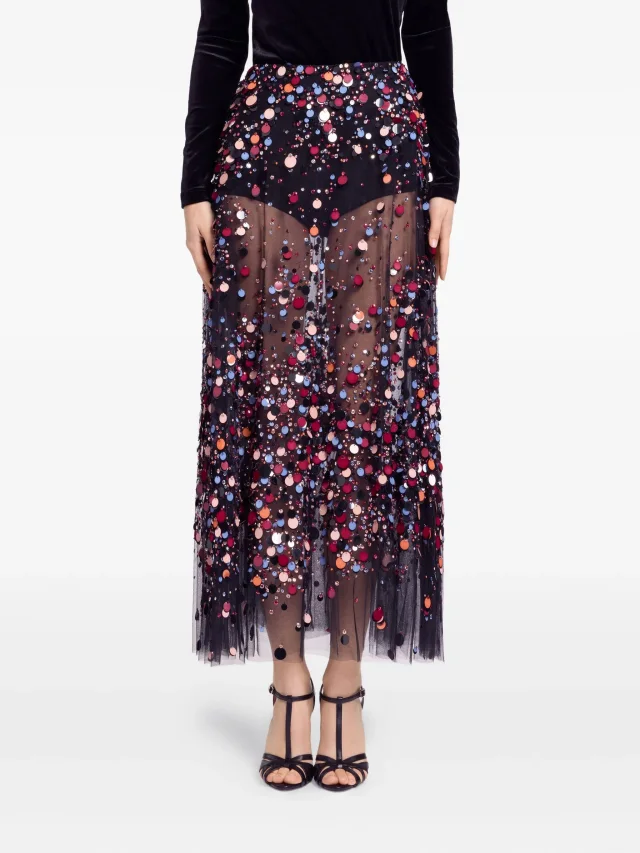 Elie Saab bead-embellished skirt, photo 2 of 2 from FARFETCH