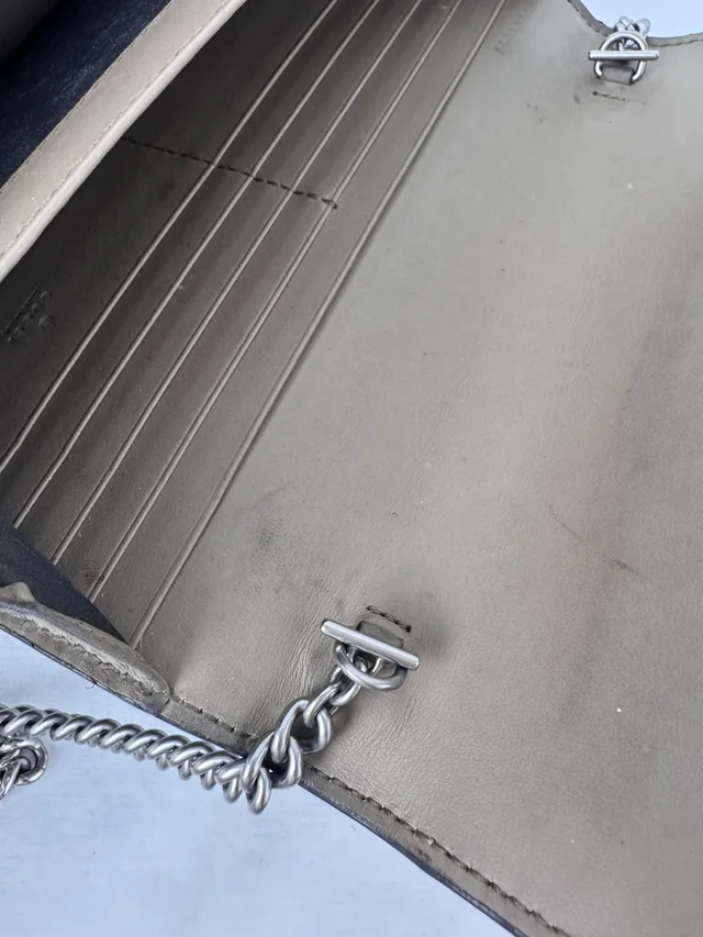 Gucci Dionysus Wallet On Chain Bag (WOC) in Metal, supreme coated canvas from Reowned, photo 6 of 8