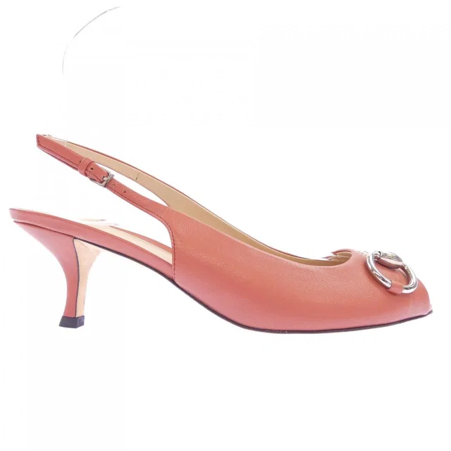 Gucci Pumps Heel Pink in Pink from The Reluxe