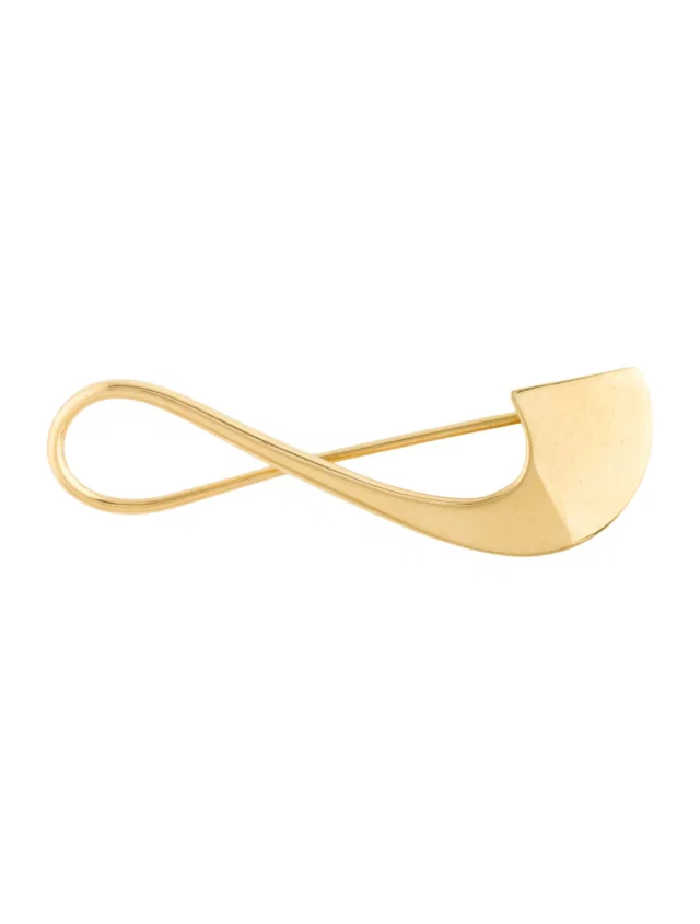 Georg Jensen 18K Swirl Brooch in multicolor from The RealReal