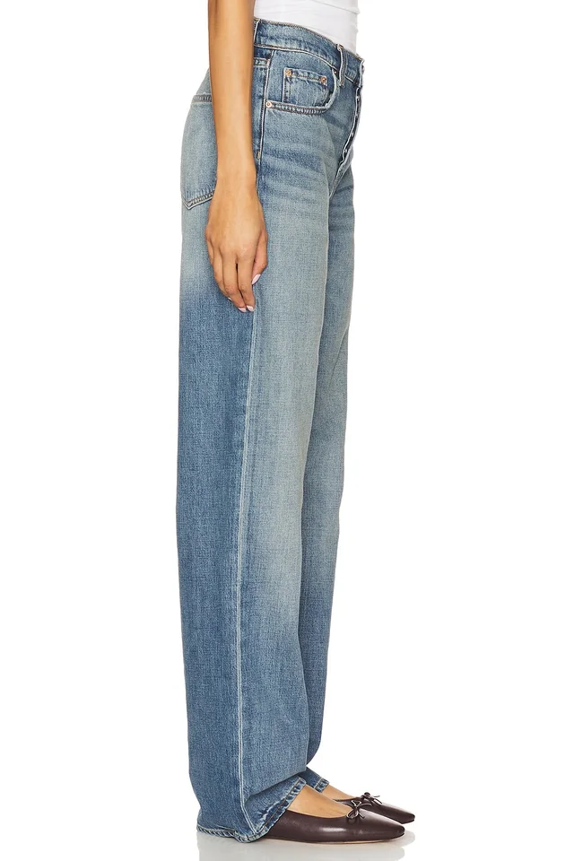 GRLFRND Bella Low Rise Boyfriend Jeans in Vermont Ave, photo 3 of 7 from REVOLVE (Canada)