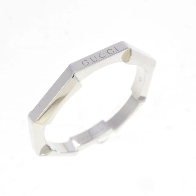 Gucci Mirror Ring in 750ホワイトゴールド from KOMEHYO